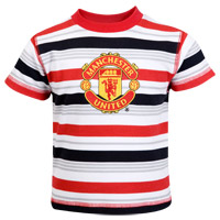 Manchester United Stripe T-Shirt -