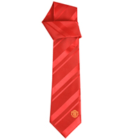 United Striped Tie - Red/Dark Red.
