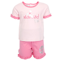 Manchester United T-Shirt and Short Set-Baby.