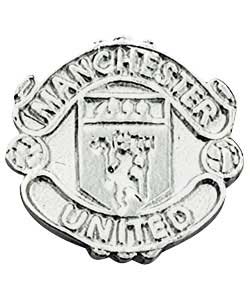 Manchester Utd Football Club Sterling Silver Stud Earring