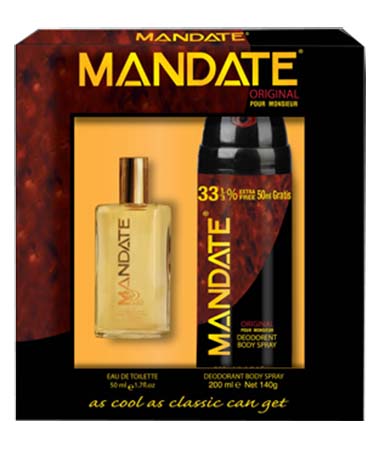 Mandate For Men Gift Set