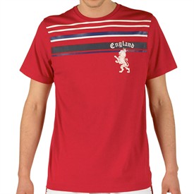 MandMDirect.com England Mens Admiral T-Shirt Red