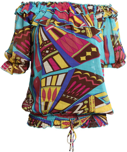 Mandy frill tunic
