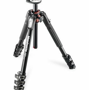 Manfrotto 190 Aluminium 4 Section Tripod with Horizontal Column