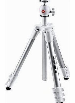 Compact Light Tripod for Compact System Camera - White