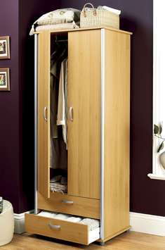 manhattan 2-DOOR, 2-DRAWER WARDROBE