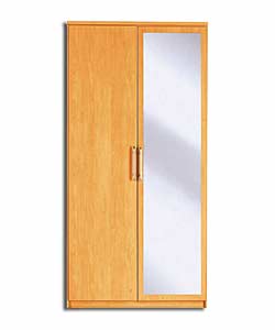 Manhattan Beech Effect 2 Door Wardrobe