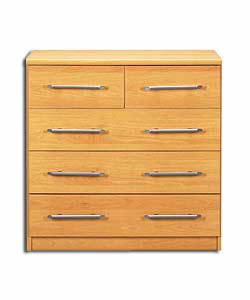 Manhattan Beech Effect 3 plus 2 Drawer Chest