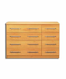 Manhattan Beech Effect 4 plus 4 Wide Chest