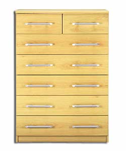 Manhattan Beech Effect 5 plus 2 Drawer Chest