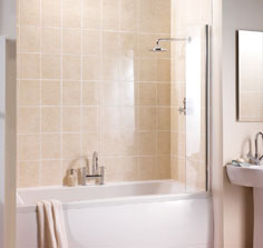 Manhattan Curtain Bath Screen