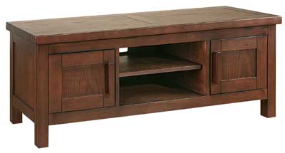 manhattan Dark Oak Wide TV unit