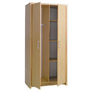 Manhattan Double Wardrobe, Oak Effect