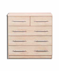 Manhattan Maple Effect 3 plus 2 Drawer Chest