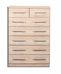 Manhattan Maple Effect 5 plus 2 Drawer Chest
