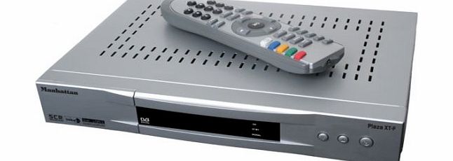 Manhattan Plaza XT-M digital satellite receiver with twin smart card reader