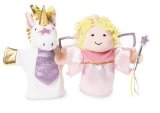 Manhattan Toy Puppettos Manhattan Toy - Unicorn and Fairy Hand Puppet Pair, 20cm / 15cm