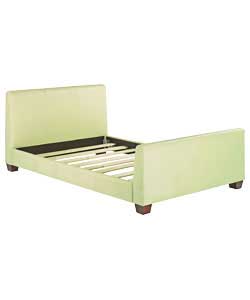 Manila Double Bedstead - Frame Only - Cream