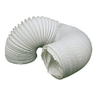 MANROSE PVC White 3m x 100mm Ducting Hose