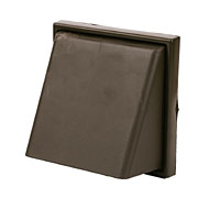 MANROSE Square Brown 140mm Cowl Vent