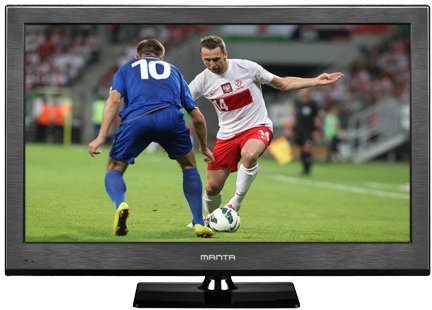 Manta 24 Full HD 1080p LED Digital Freeview TV With USB PVR Record HDMI VGA