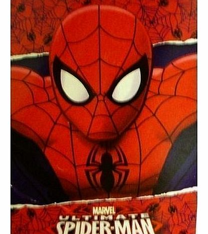 Marvel Heroes Spiderman Boys Polar Fleece - Large Soft Blanket 150 cm x 100 cm