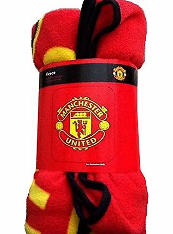 MANU Manchester United MANU FC Fleece Blanket Brand New Official Licensed Item