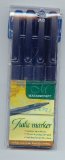 Manuscript Calligraphy asstd marker pens - set of 4 - Manuscript