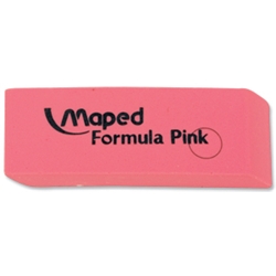 Maped Formula Pink Eraser Dust Free Pack 24
