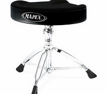 Mapex T765A Drum Stool Saddle Cloth Top Threaded