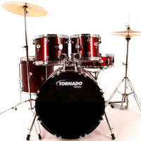 Mapex Tornado 20` Fusion Kit Burgundy