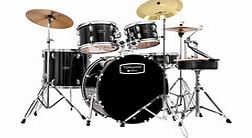 Tornado III 22 Rock Drum Kit Black with