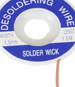 Maplin 1.5mm FLUX SOLDER WICK REMOVER DESOLDERING BRAID WIRE
