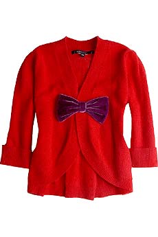 Marc by Marc Jacobs Angora blend bow cardigan