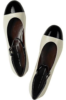 Marc by Marc Jacobs Flat leather Mary Janes