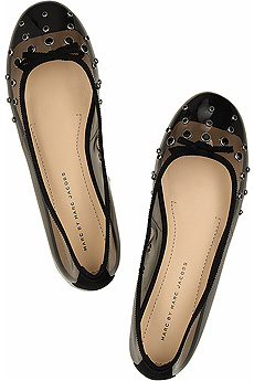 Marc by Marc Jacobs Gem embellished flats
