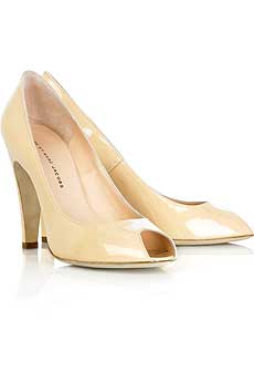 Marc by Marc Jacobs Peep-toe patent pumps