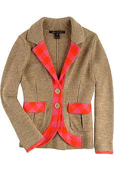 Ray wool knit blazer