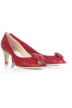 Marc by Marc Jacobs Rosette-front pumps