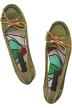 Marc by Marc Jacobs Satin Moccasins