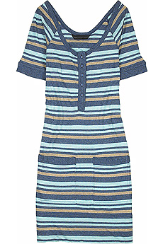 Marc by Marc Jacobs Speckled stripe tunic dress