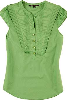 Marc by Marc Jacobs Voile Cap Sleeve Top