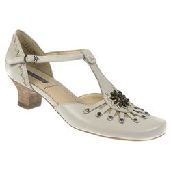 Female Lucca Leather Upper Leather Lining Casual in Off White