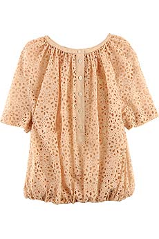 Marc Jacobs Broderie Anglaise Blouse