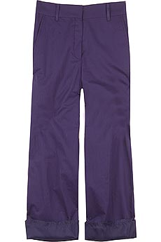 Marc Jacobs Cropped flat fronted pants