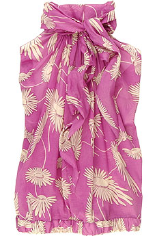 Marc Jacobs Daisy backless halter top