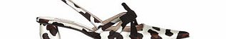 Marc Jacobs Leopard print satin pointed heels