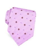 Marc Jacobs Logoed Giglio Woven Silk Tie