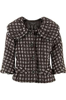 Marc Jacobs Metallic dot cropped jacket