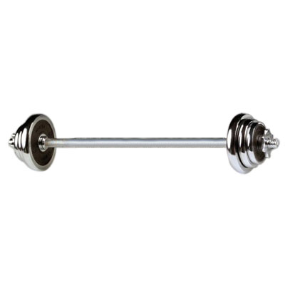 Marcy 55kg Chrome Barbell Kit